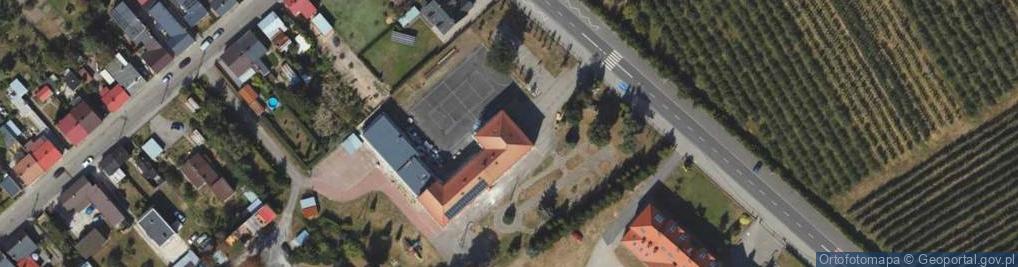 Zdjęcie satelitarne Społeczne Technikum