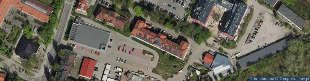 Zdjęcie satelitarne Technikum Akademickie Przy Międzynarodowej Wyższej Szkole Logistyki I Transportu