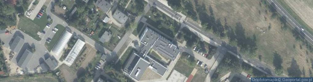 Zdjęcie satelitarne Technikum Architektury Krajobrazu