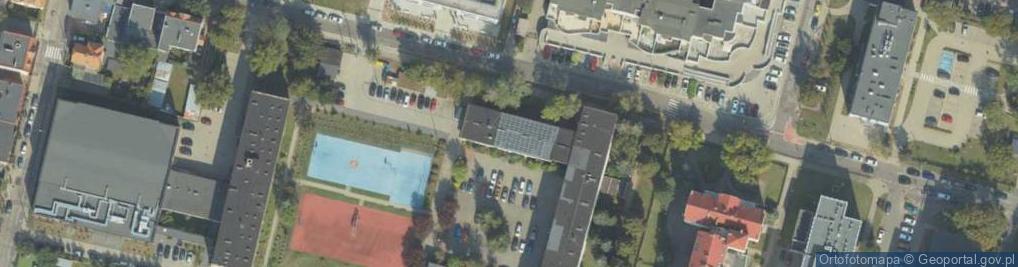 Zdjęcie satelitarne Technikum Elektroniczne