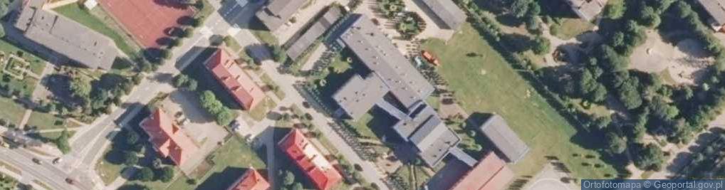 Zdjęcie satelitarne Technikum Imienia Kardynała Stefana Wyszyńskiego