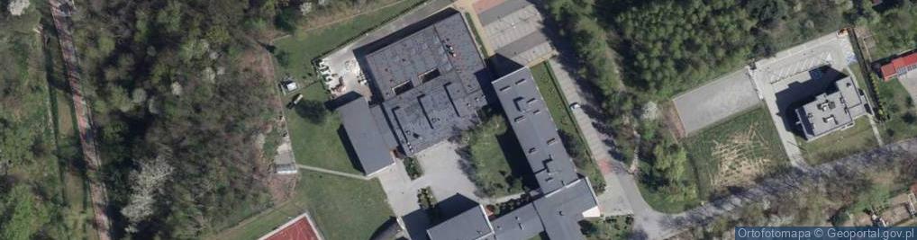 Zdjęcie satelitarne Technikum Nr 1 Im. Piastów Śląskich