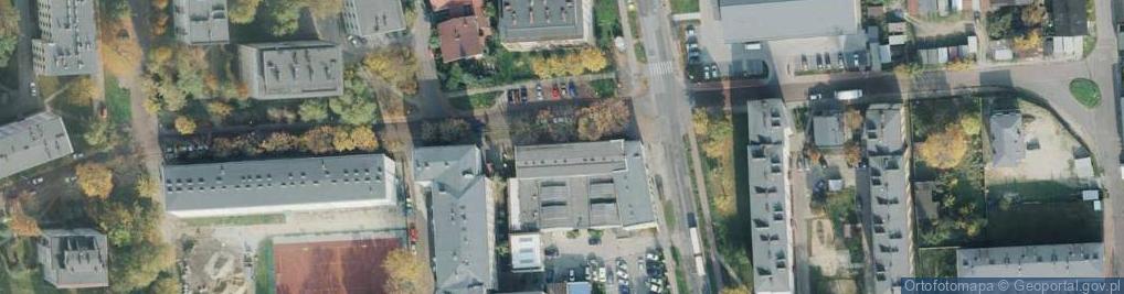 Zdjęcie satelitarne Technikum Nr 11