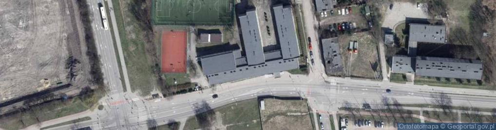 Zdjęcie satelitarne Technikum Nr 1