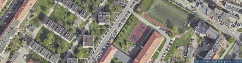 Zdjęcie satelitarne Technikum Nr 1