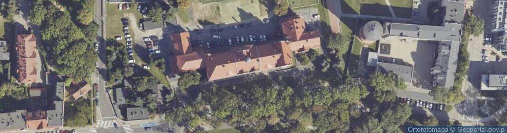 Zdjęcie satelitarne Technikum Nr 1