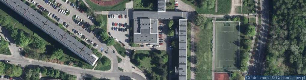 Zdjęcie satelitarne Technikum Nr 1