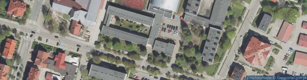 Zdjęcie satelitarne Technikum Nr 1