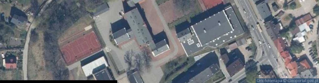 Zdjęcie satelitarne Technikum Nr 1
