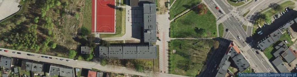 Zdjęcie satelitarne Technikum Nr 2 Im. Stanisława Ligonia