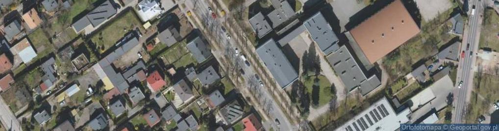 Zdjęcie satelitarne Technikum Nr 2