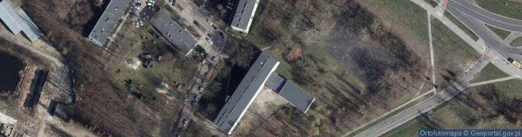 Zdjęcie satelitarne Technikum Nr 2