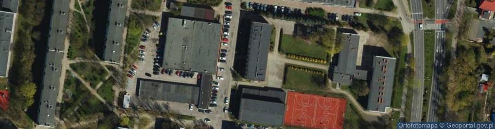 Zdjęcie satelitarne Technikum Nr 2