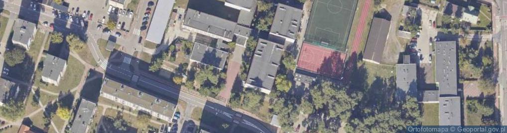 Zdjęcie satelitarne Technikum Nr 3
