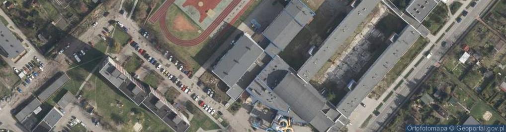 Zdjęcie satelitarne Technikum Nr 3