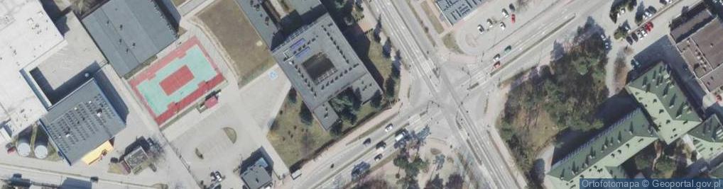 Zdjęcie satelitarne Technikum Nr 3