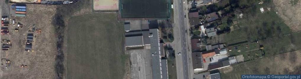 Zdjęcie satelitarne Technikum Nr 4