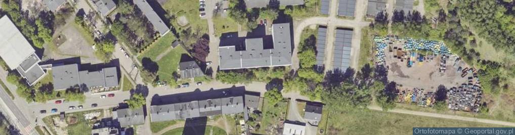 Zdjęcie satelitarne Technikum Nr 4