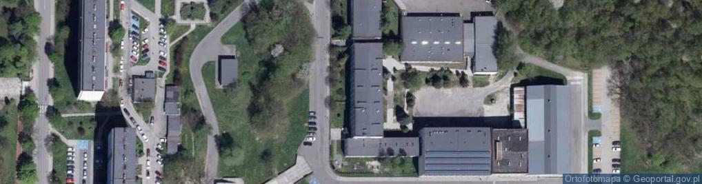 Zdjęcie satelitarne Technikum Nr 4