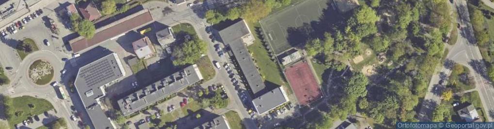 Zdjęcie satelitarne Technikum Nr 4