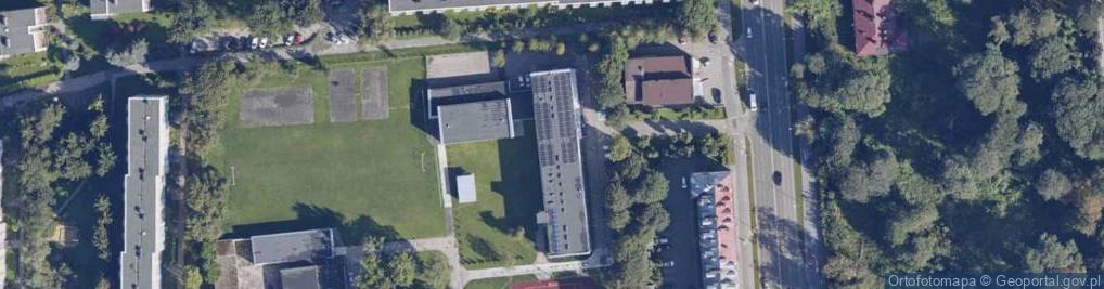 Zdjęcie satelitarne Technikum Nr 4