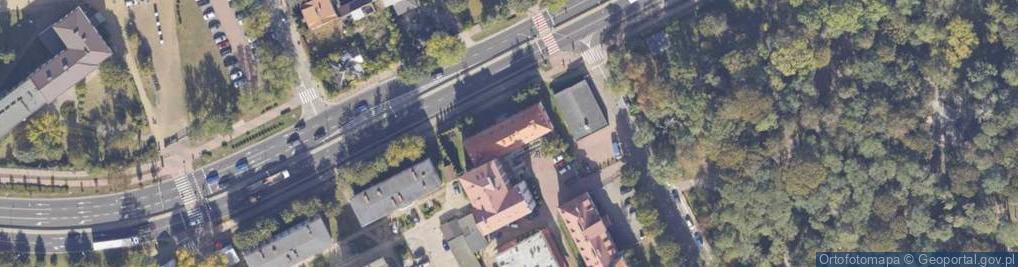 Zdjęcie satelitarne Technikum Nr 4