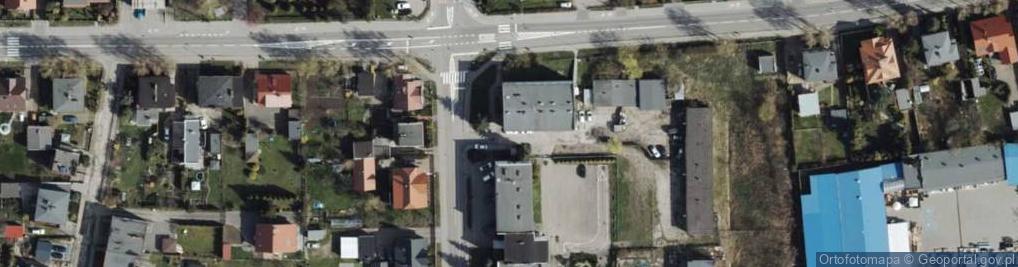 Zdjęcie satelitarne Technikum Nr 4