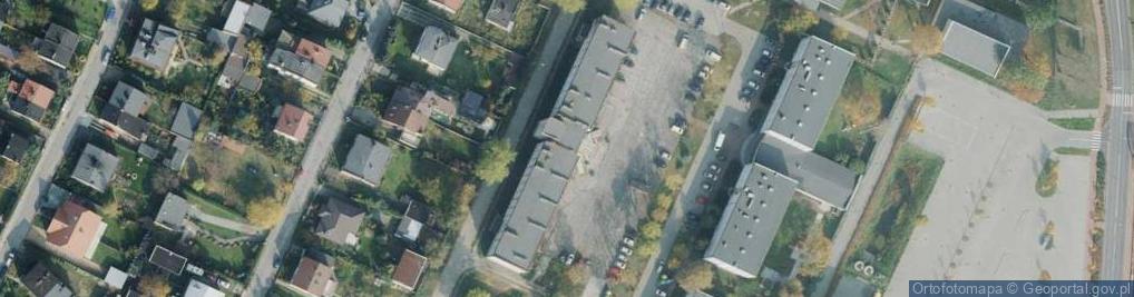 Zdjęcie satelitarne Technikum Nr 4