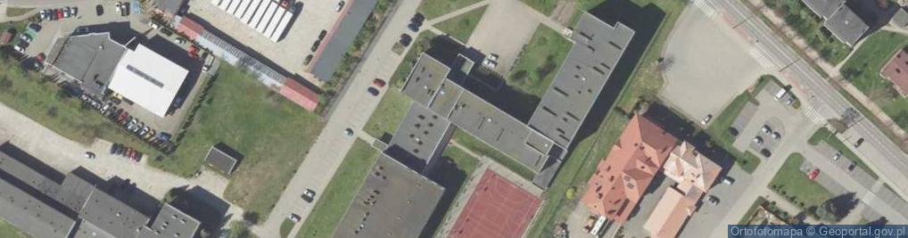 Zdjęcie satelitarne Technikum Nr 5