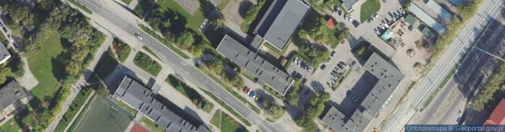 Zdjęcie satelitarne Technikum Nr 5
