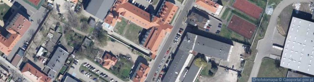 Zdjęcie satelitarne Technikum Nr 6
