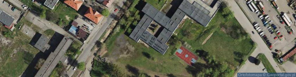 Zdjęcie satelitarne Technikum Nr 6