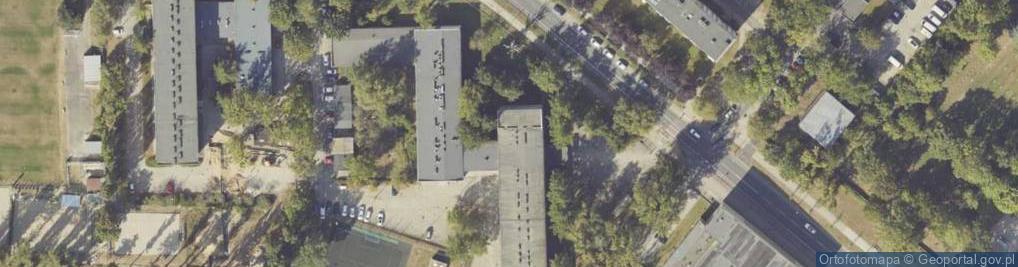 Zdjęcie satelitarne Technikum Nr 6