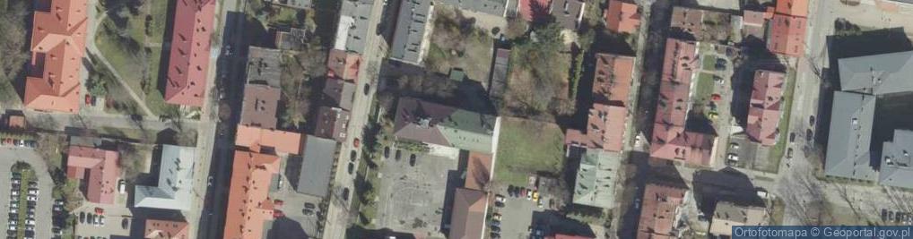 Zdjęcie satelitarne Technikum Nr 7