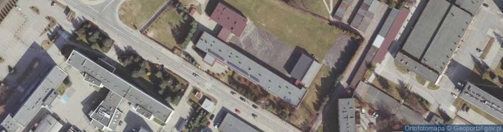 Zdjęcie satelitarne Technikum Nr 8