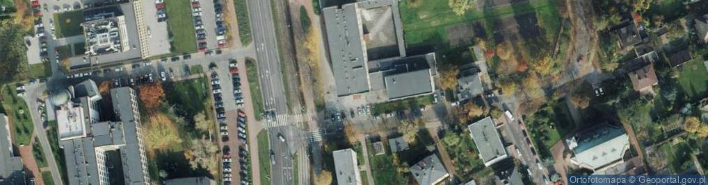 Zdjęcie satelitarne Technikum Nr 8