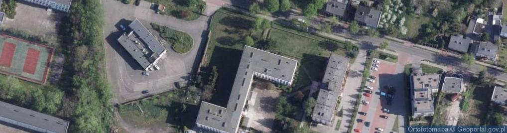 Zdjęcie satelitarne Technikum Nr 8