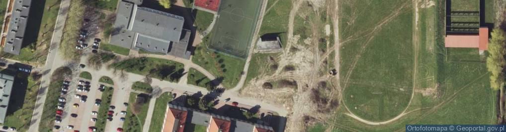 Zdjęcie satelitarne Technikum Nr I