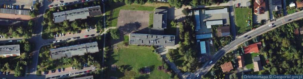 Zdjęcie satelitarne Technikum Odzieżowe Nr 18 Im. Stanisława Wyspiańskiego