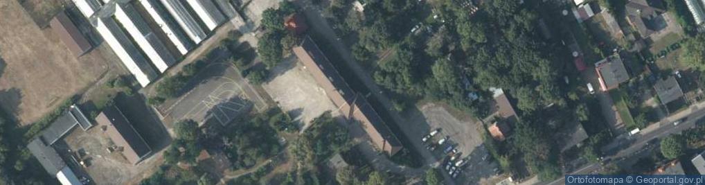 Zdjęcie satelitarne Technikum Ogrodnicze