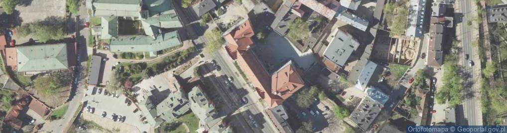 Zdjęcie satelitarne Technikum W Zespole Szkół Ekonomicznych Im. A I J Vetterów