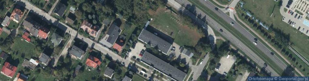 Zdjęcie satelitarne Technikum Weterynaryjne