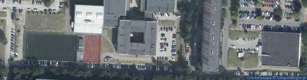 Zdjęcie satelitarne Technikum Zawodowe Nr 2 Im. Mikołaja Kopernika