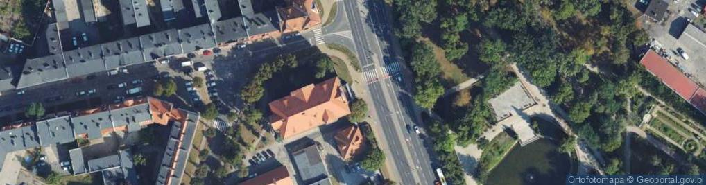 Zdjęcie satelitarne Technikum