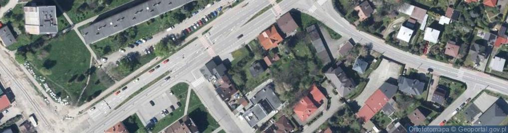 Zdjęcie satelitarne Netia Internet Światłowodowy i telewizja Nowy Sącz