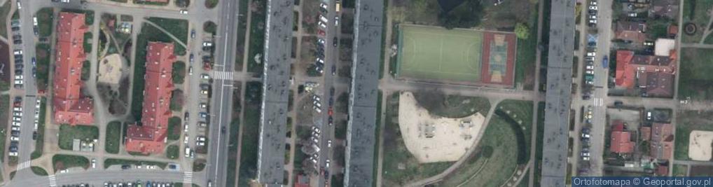 Zdjęcie satelitarne Netia Internet Światłowodowy i telewizja Polkowice