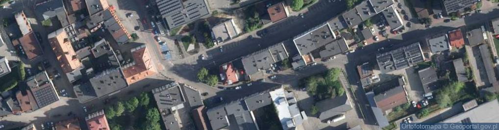 Zdjęcie satelitarne Netia Internet Światłowodowy i telewizja Włodzisław Śląski