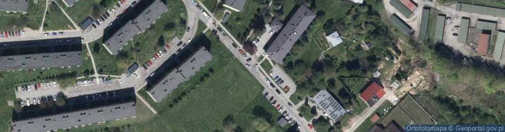 Zdjęcie satelitarne Netia Gorlice Śiatłowód