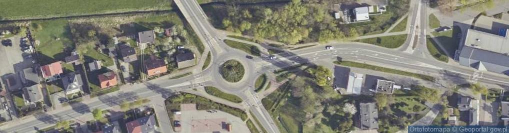 Zdjęcie satelitarne Netia Olesno światłowód TV