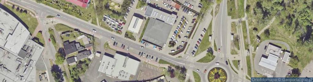 Zdjęcie satelitarne Netia Ruda Śląska